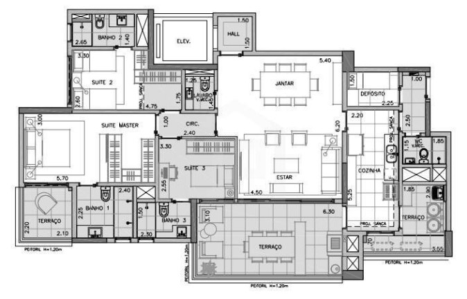 Imagem Apartamento com 3 Quartos à Venda, 161 m² em Vila Clementino - São Paulo