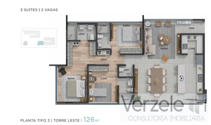 Imagem Imóvel com 3 Quartos à Venda, 126 m² em Praia Brava De Itajaí - Itajaí Imagem Imóvel com 3 Quartos à Venda, 126 m² em Praia Brava De Itajaí - Itajaí