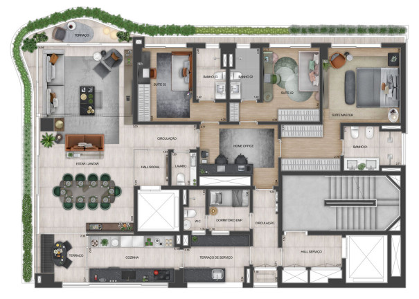 Imagem Apartamento com 4 Quartos à Venda, 398 m² em Jardim Paulista - São Paulo Imagem Apartamento com 4 Quartos à Venda, 398 m² em Jardim Paulista - São Paulo
