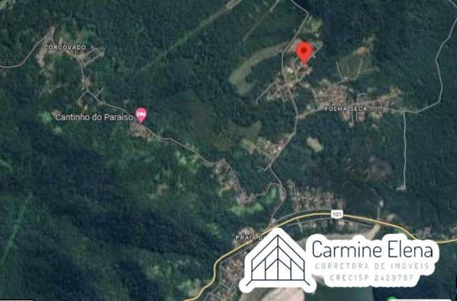 Terreno à Venda, 300 m² em Folha Seca - Ubatuba