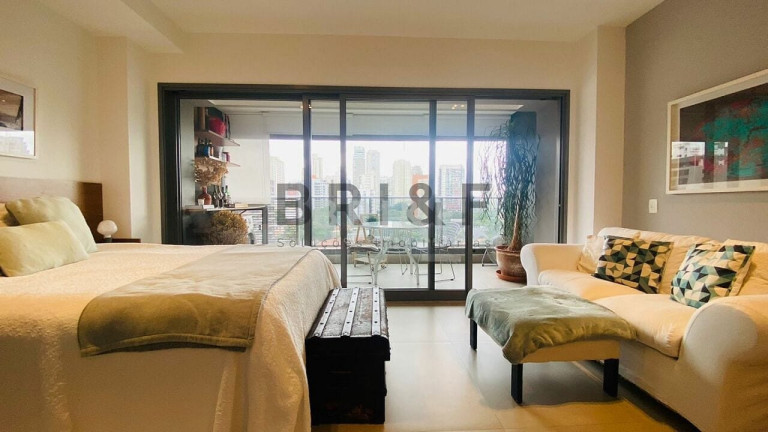 Imagem Apartamento com 1 Quarto para Alugar, 42 m² em Brooklin - São Paulo Imagem Apartamento com 1 Quarto para Alugar, 42 m² em Brooklin - São Paulo