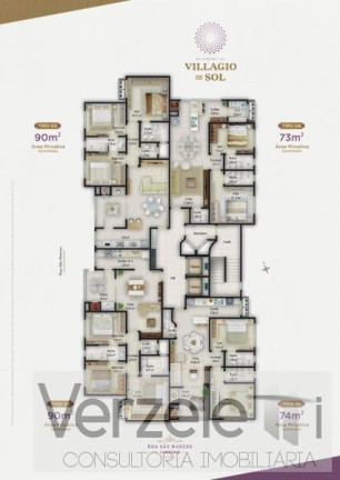 Imagem Apartamento com 3 Quartos à Venda, 90 m² em São Francisco De Assis - Camboriú
