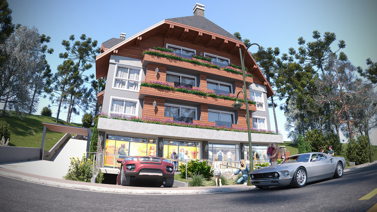 Imagem Apartamento com 1 Quarto à Venda, 90 m² em Lagos Do Bosque - Gramado Imagem Apartamento com 1 Quarto à Venda, 90 m² em Lagos Do Bosque - Gramado