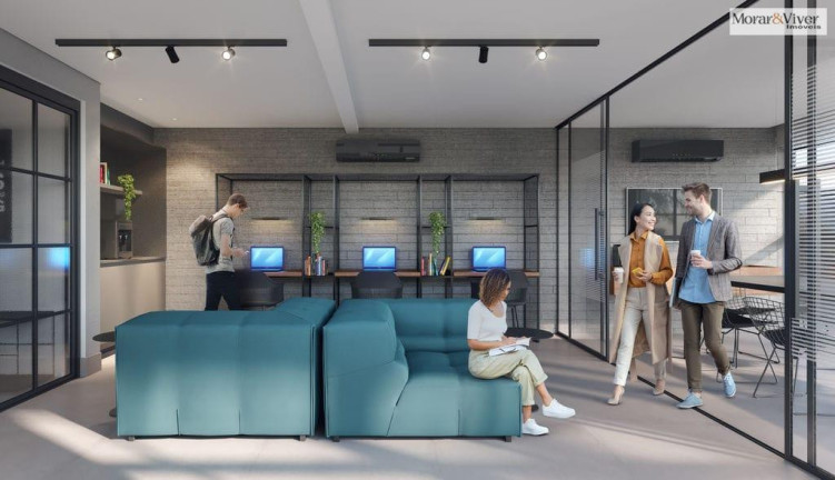 Imagem Apartamento com 1 Quarto à Venda, 30 m² em Mercês - Curitiba Imagem Apartamento com 1 Quarto à Venda, 30 m² em Mercês - Curitiba