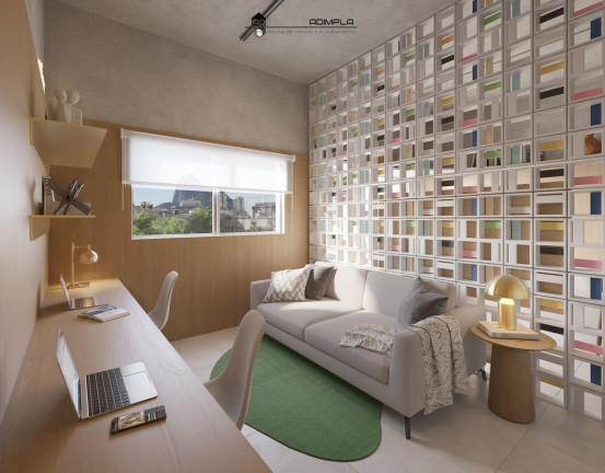 Imagem Imóvel com 1 Quarto à Venda, 32 m² em Humaitá - Rio De Janeiro