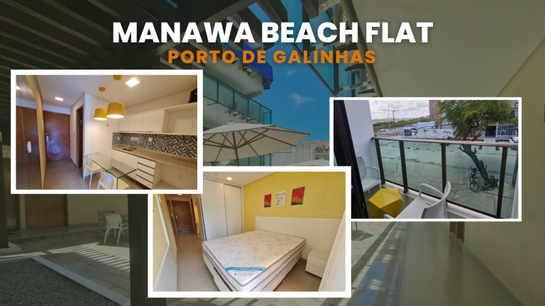 Imagem Flat com 1 Quarto à Venda, 26 m² em Porto De Galinhas - Ipojuca