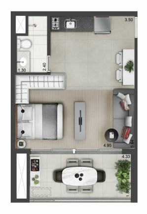 Imagem Apartamento com 2 Quartos à Venda, 67 m² em Santo Amaro - São Paulo Imagem Apartamento com 2 Quartos à Venda, 67 m² em Santo Amaro - São Paulo