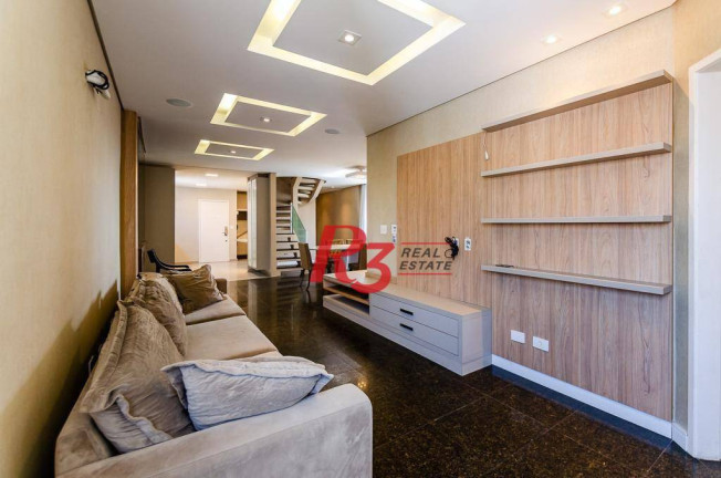 Imagem Cobertura com 4 Quartos à Venda, 374 m² em Centro - São Vicente Imagem Cobertura com 4 Quartos à Venda, 374 m² em Centro - São Vicente