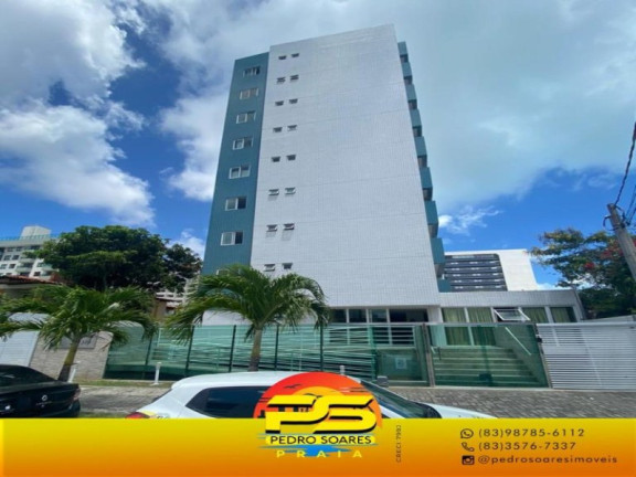 Apartamento com 2 Quartos à Venda, 58 m² em Cabo Branco - João Pessoa