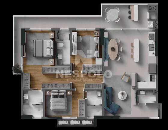 Imagem Apartamento com 2 Quartos à Venda, 96 m² em Fazenda - Itajai