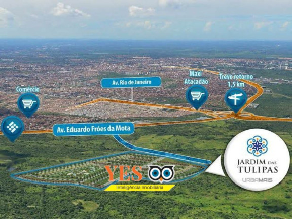 Imagem Terreno à Venda, 200 m² em Nova Esperança - Feira De Santana Imagem Terreno à Venda, 200 m² em Nova Esperança - Feira De Santana