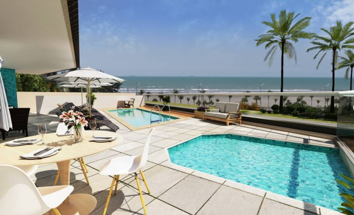 Imagem Apartamento com 1 Quarto à Venda, 52 m² em Jardim Real - Praia Grande