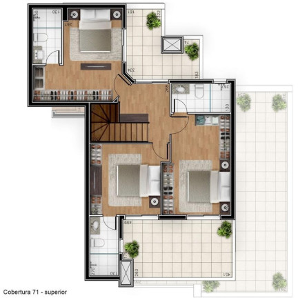 Imagem Apartamento com 3 Quartos à Venda, 115 m² em Ahú - Curitiba Imagem Apartamento com 3 Quartos à Venda, 115 m² em Ahú - Curitiba