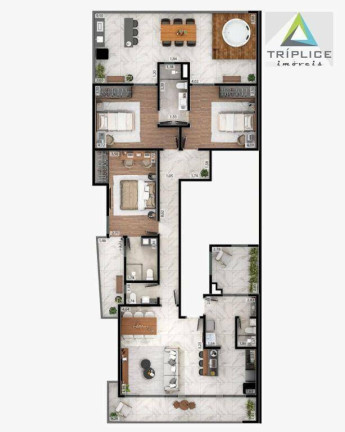 Imagem Apartamento com 3 Quartos à Venda, 140 m² em Aeroporto - Juiz De Fora Imagem Apartamento com 3 Quartos à Venda, 140 m² em Aeroporto - Juiz De Fora