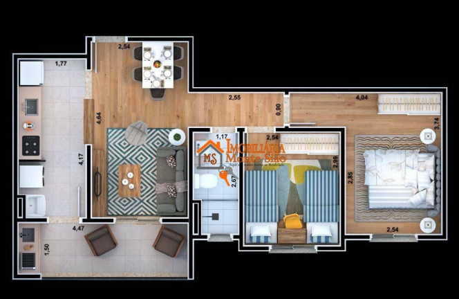 Imagem Apartamento com 2 Quartos à Venda, 57 m² em Vila Nova Bonsucesso - Guarulhos Imagem Apartamento com 2 Quartos à Venda, 57 m² em Vila Nova Bonsucesso - Guarulhos