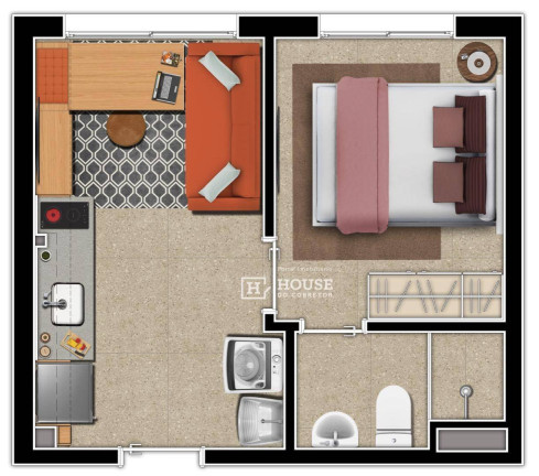 Imagem Apartamento com 2 Quartos à Venda, 34 m² em Liberdade - São Paulo Imagem Apartamento com 2 Quartos à Venda, 34 m² em Liberdade - São Paulo