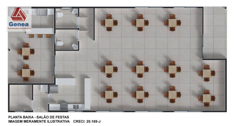 Imagem Apartamento com 2 Quartos à Venda, 47 m² em Fazenda Aya - Suzano