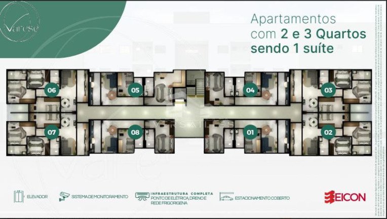 Imagem Apartamento com 2 Quartos à Venda, 60 m² em Nova Esperança - Porto Velho Imagem Apartamento com 2 Quartos à Venda, 60 m² em Nova Esperança - Porto Velho