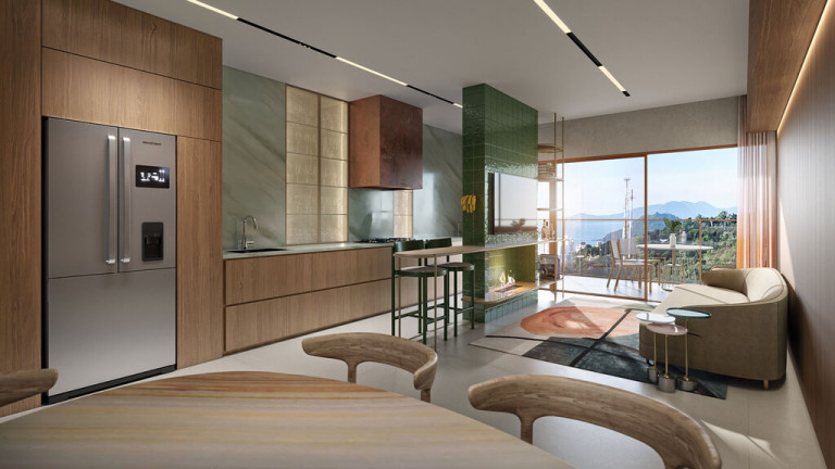 Imagem Apartamento com 2 Quartos à Venda, 93 m² em Praia Brava De Itajaí - Itajaí