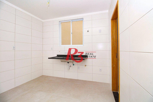 Imagem Casa de Vila com 2 Quartos à Venda, 100 m² em Campo Grande - Santos