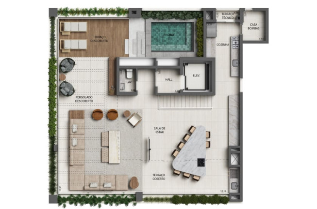 Imagem Cobertura com 3 Quartos à Venda, 392 m² em Moema - São Paulo