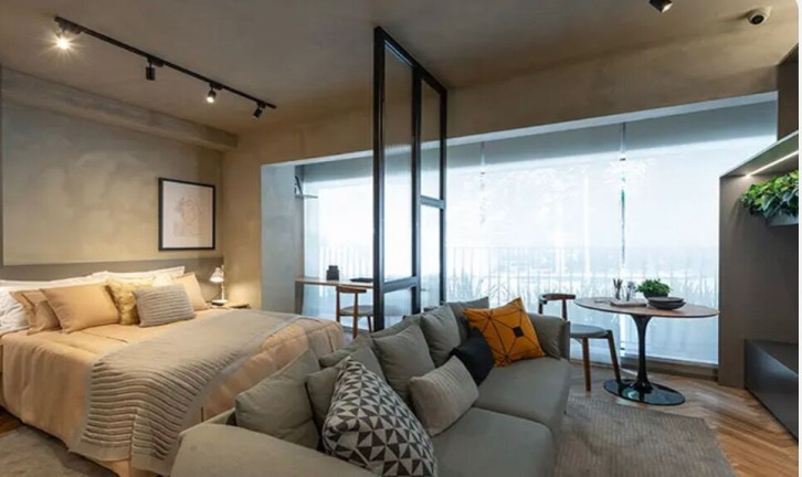 Imagem Apartamento com 1 Quarto à Venda, 31 m² em Pompeia - São Paulo