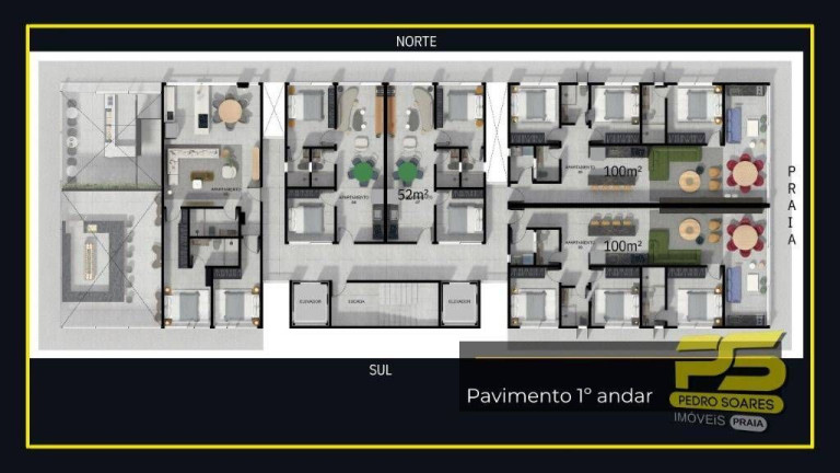 Imagem Apartamento com 3 Quartos à Venda, 220 m² em Jardim Oceania - João Pessoa Imagem Apartamento com 3 Quartos à Venda, 220 m² em Jardim Oceania - João Pessoa