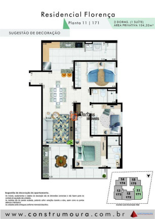 Imagem Apartamento com 3 Quartos à Venda, 104 m² em Aviação - Praia Grande Imagem Apartamento com 3 Quartos à Venda, 104 m² em Aviação - Praia Grande