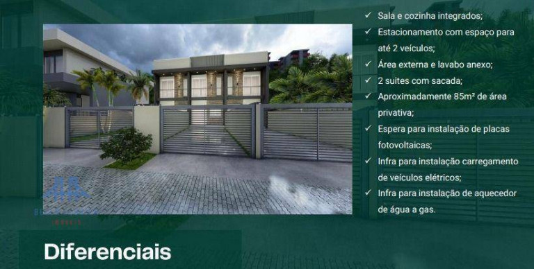 Sobrado com 2 Quartos à Venda, 74 m² em Areias - São José