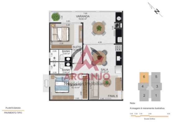 Imagem Apartamento com 1 Quarto à Venda, 50 m² em Sumaré - Caraguatatuba Imagem Apartamento com 1 Quarto à Venda, 50 m² em Sumaré - Caraguatatuba