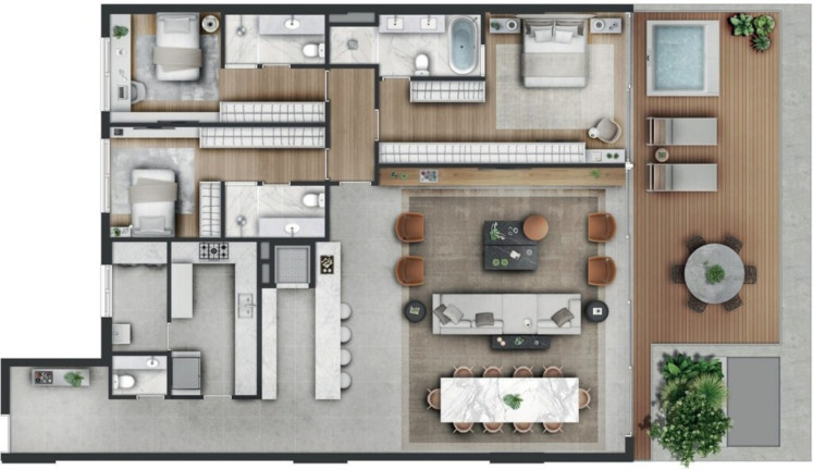 Imagem Imóvel com 3 Quartos à Venda, 262 m² em Praia De Belas - Porto Alegre Imagem Imóvel com 3 Quartos à Venda, 262 m² em Praia De Belas - Porto Alegre