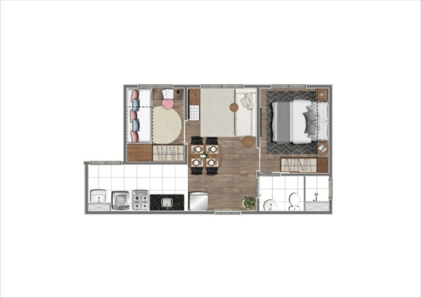 Imagem Imóvel com 2 Quartos à Venda, 36 m² em Morumbi - São Paulo Imagem Imóvel com 2 Quartos à Venda, 36 m² em Morumbi - São Paulo