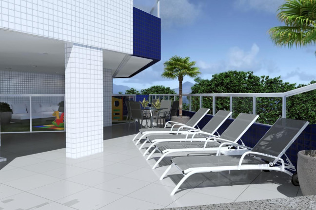 Imagem Imóvel com 2 Quartos à Venda, 75 m² em Caiçara - Praia Grande