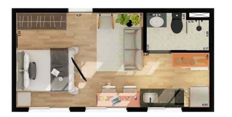 Imagem Studio com 1 Quarto à Venda, 24 m² em Vila Mariana - São Paulo Imagem Studio com 1 Quarto à Venda, 24 m² em Vila Mariana - São Paulo