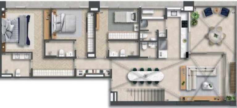 Imagem Cobertura com 3 Quartos à Venda, 209 m² em Itaim Bibi - São Paulo Imagem Cobertura com 3 Quartos à Venda, 209 m² em Itaim Bibi - São Paulo