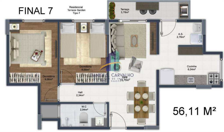 Imagem Apartamento com 2 Quartos à Venda, 56 m² em Mirim - Praia Grande Imagem Apartamento com 2 Quartos à Venda, 56 m² em Mirim - Praia Grande