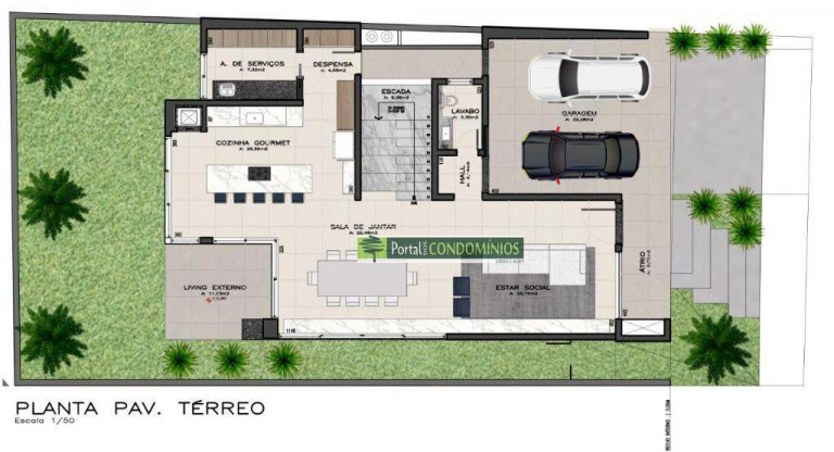 Imagem Casa com 3 Quartos à Venda, 307 m² em Santa Felicidade - Curitiba