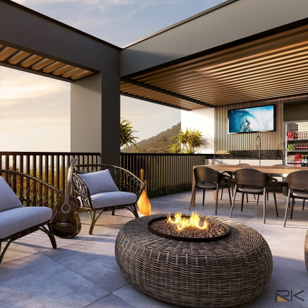 Imagem Apartamento com 1 Quarto à Venda, 39 m² em Tenório - Ubatuba