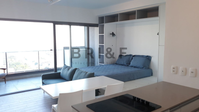Apartamento com 1 Quarto para Alugar, 43 m² em Brooklin  - São Paulo
