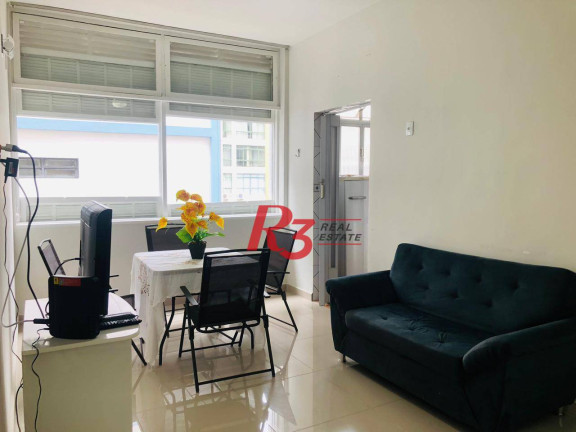 Apartamento com 1 Quarto à Venda, 50 m² em Boqueirão - Santos