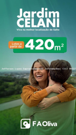 Imagem Terreno à Venda, 420 m² em Jardim Celani - Salto