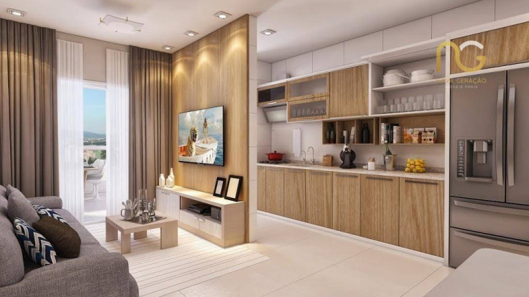 Apartamento com 2 Quartos à Venda, 84 m² em Tupi - Praia Grande
