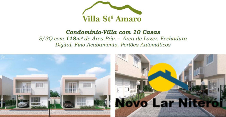 Imagem Casa com 3 Quartos à Venda, 118 m² em Maravista - Niterói Imagem Casa com 3 Quartos à Venda, 118 m² em Maravista - Niterói