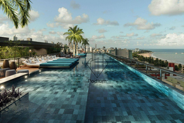 Imagem Imóvel com 1 Quarto à Venda, 57 m² em Cabo Branco - João Pessoa Imagem Imóvel com 1 Quarto à Venda, 57 m² em Cabo Branco - João Pessoa