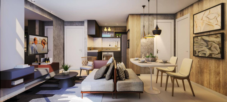 Imagem Apartamento com 2 Quartos à Venda, 58 m² Imagem Apartamento com 2 Quartos à Venda, 58 m²