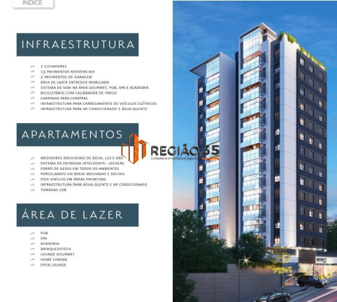 Imagem Apartamento com 2 Quartos à Venda, 54 m² em Centro - Poços De Caldas Imagem Apartamento com 2 Quartos à Venda, 54 m² em Centro - Poços De Caldas