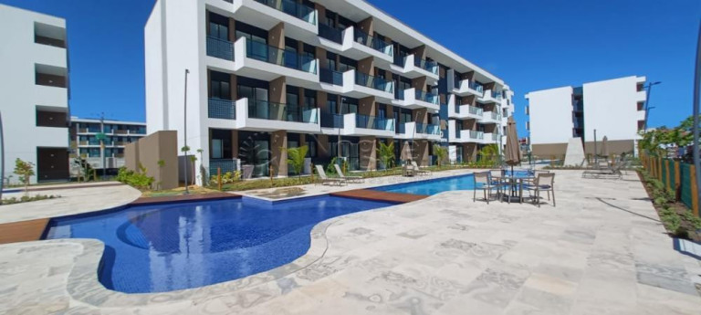 Flat com 1 Quarto à Venda, 29 m² em Muro Alto - Ipojuca