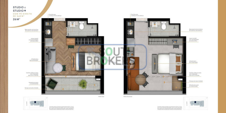 Imagem Apartamento com 1 Quarto à Venda, em Higienópolis - São Paulo Imagem Apartamento com 1 Quarto à Venda, em Higienópolis - São Paulo