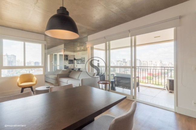 Imagem Apartamento com 1 Quarto para Alugar, 63 m² em Cidade Monções - São Paulo Imagem Apartamento com 1 Quarto para Alugar, 63 m² em Cidade Monções - São Paulo