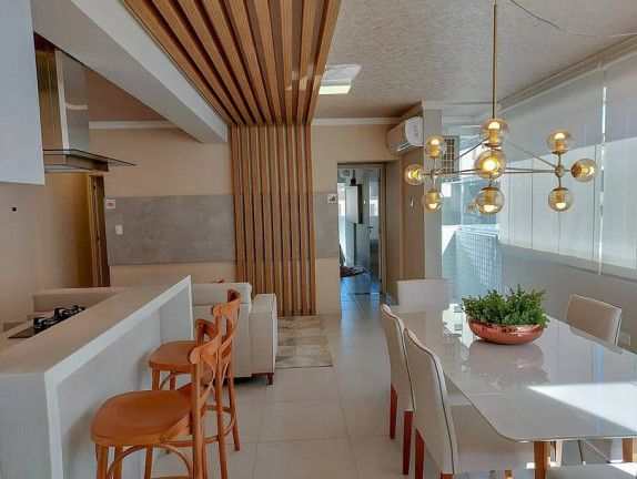Imagem Apartamento com 2 Quartos à Venda, 93 m² em Guilhermina - Praia Grande